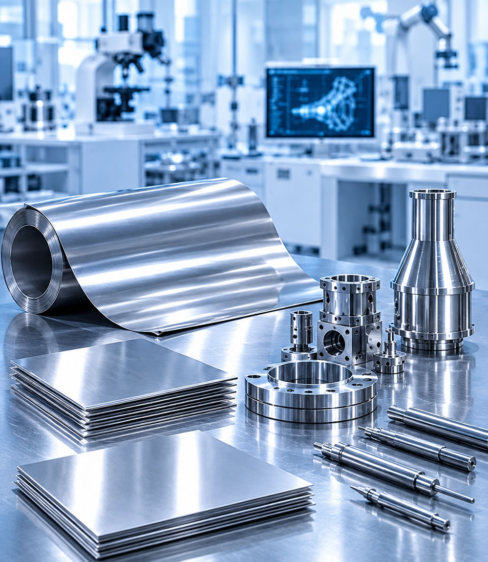 C103 niobium alloy sheet and foil for specialized industrial applications